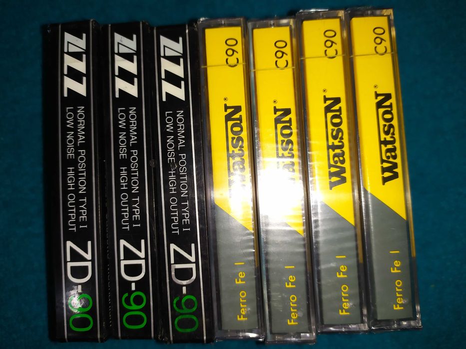 Аудіокасети нові  80 грн за 1 шт