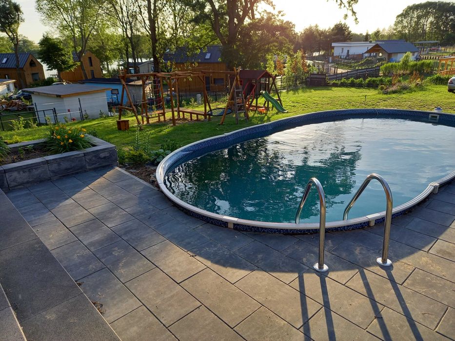 Apartamenty nad jeziorem, balia, jacuzzi, sauna ognisko prywatna plaża