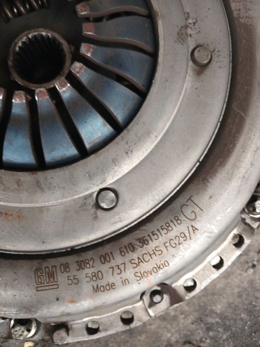 Комплект щеплення SACHS демпфер+корзина+диск Opel insignia B20DTH