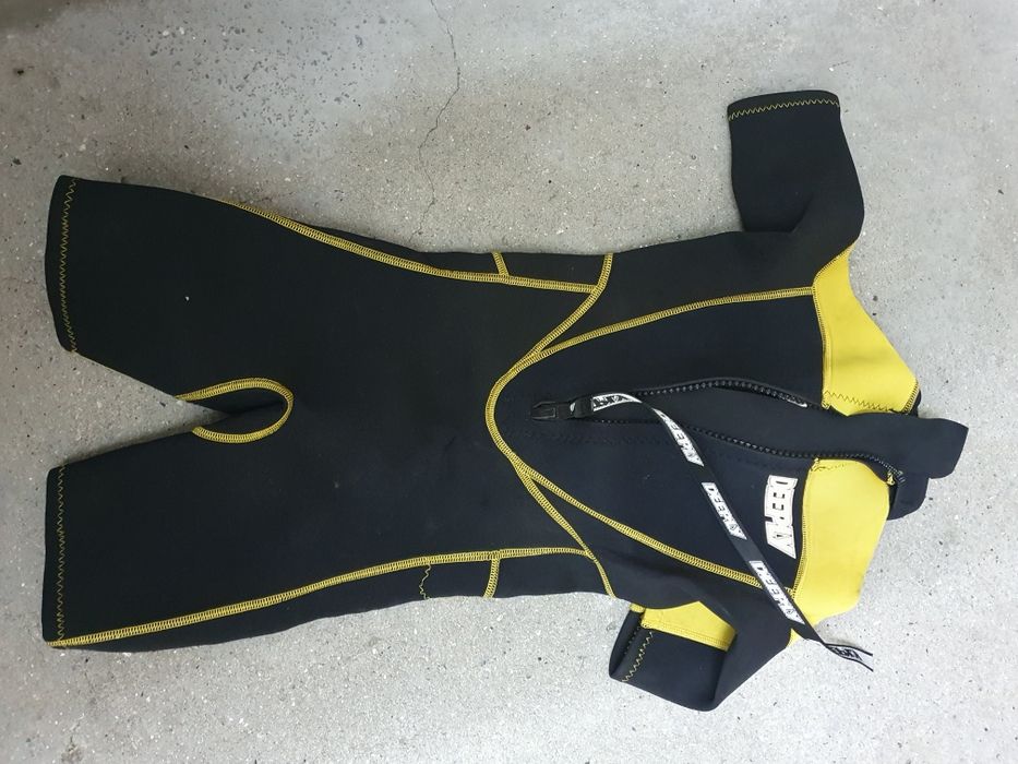 Fato de surf Deeply manga curta 12