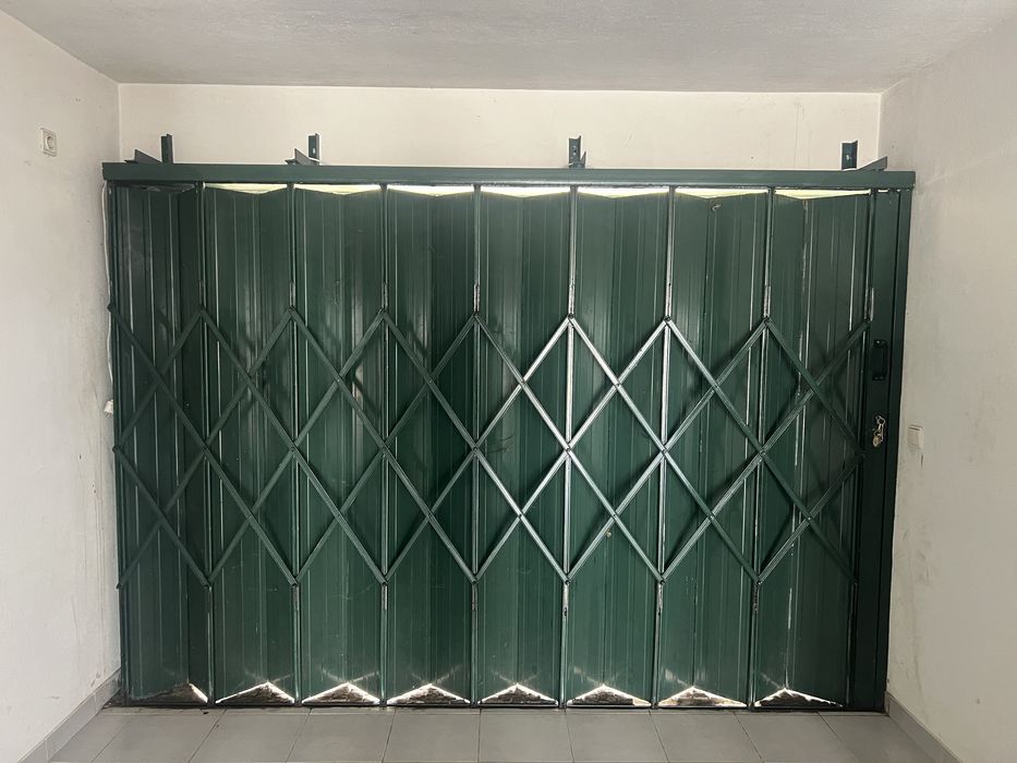 Portao de Fole Verde