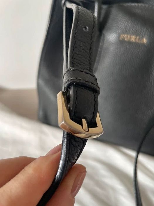Furla amina tote skóra naturalna minimalizm klasyczna torebka jesień