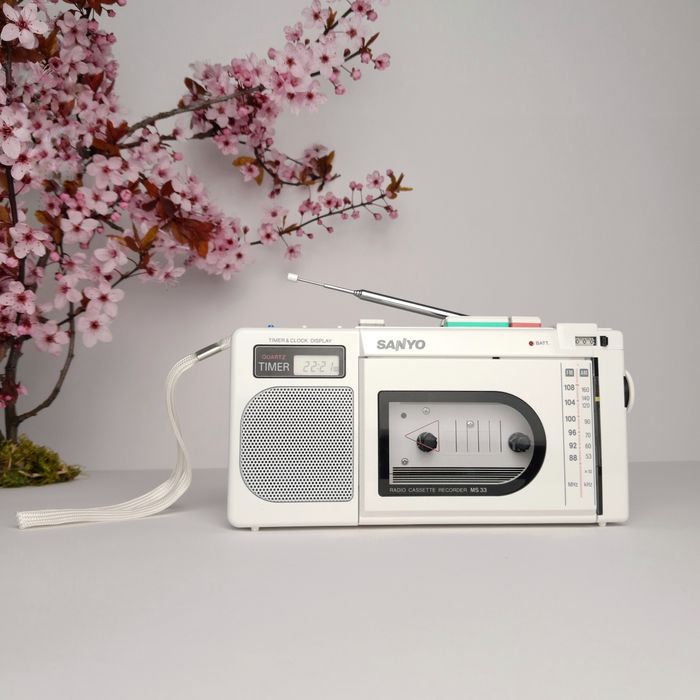 Walkman Sanyo MS33 Jak Nowy/ 1987r./ Serwis / Zestaw