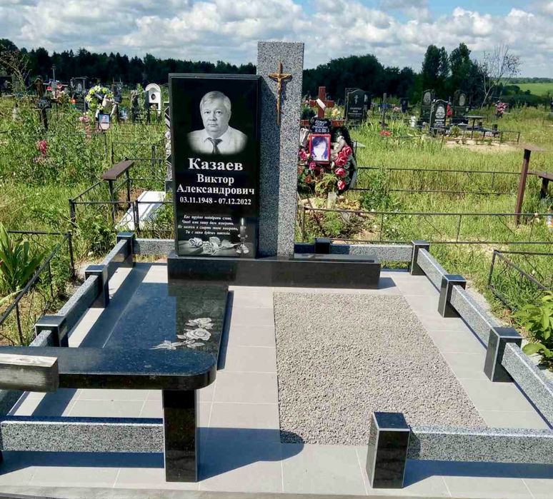 Пам‘ятники та комплекси з різних видів граніту, базальт. Бетонування