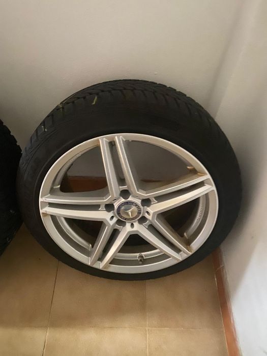 Jantes 18” Mercedes com pneus