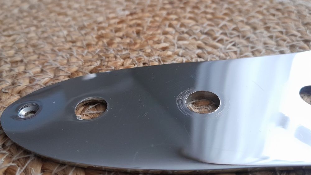 Control Plate до Jazz Bass (планка, хром)