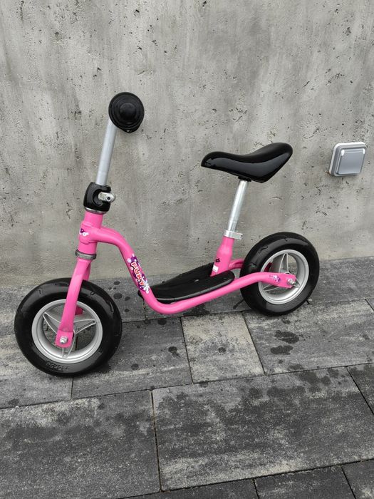 Rowerek biegowy puky różowy