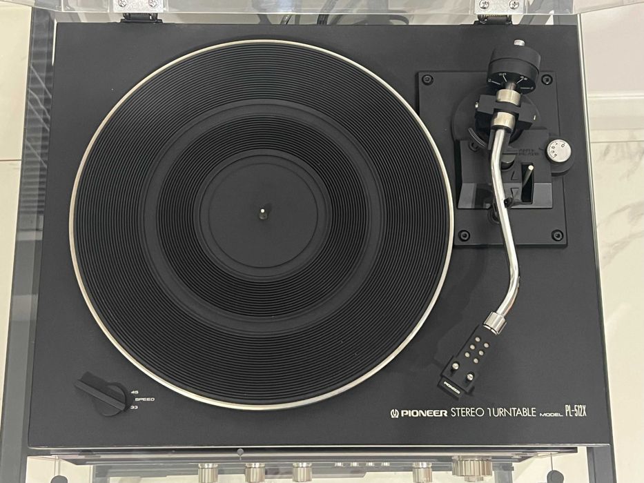 Pioneer PL-512X/NOWE: igła, pasek, pokrywa/SERWIS/wzór/OKAZJA/cacko
