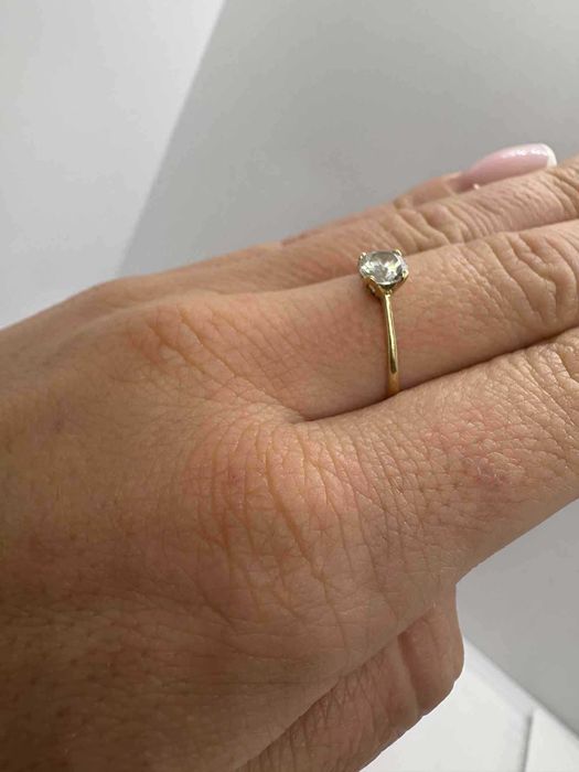 Złoty pierścionek 585 / Nowy Lombard / Katowice