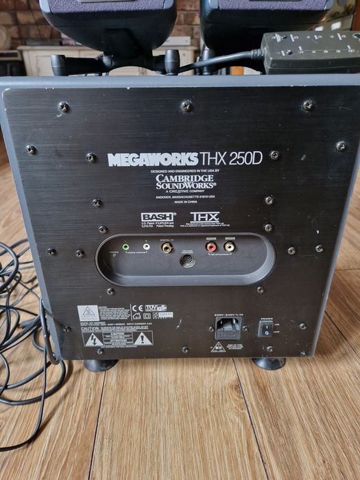 Creative MegaWorks 2.1 rarytas nie logitech Głosniki Pc mocne