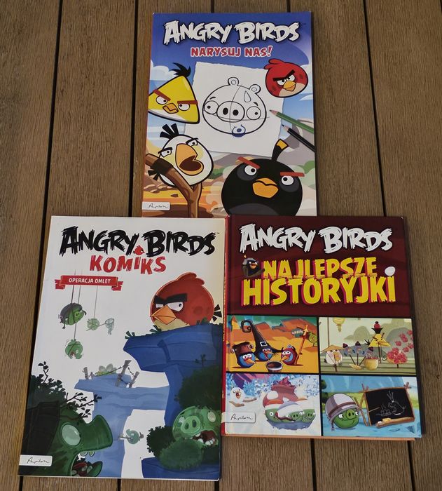 Zestaw książek  Angry Birds