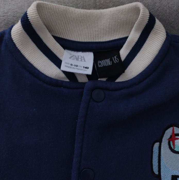 ZARA Among Us Bluza kurtka bomberka chłopięca 140
