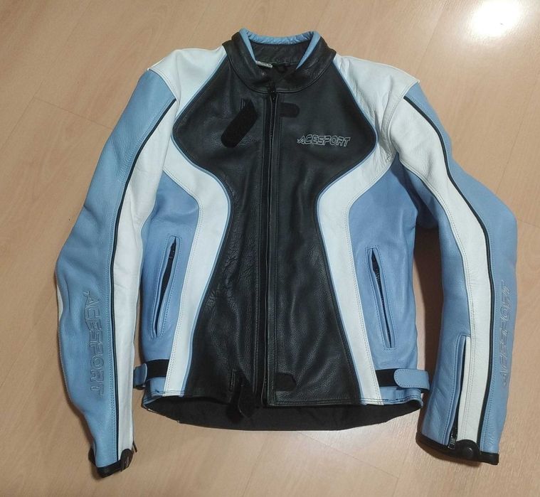 Blusão em pele senhora como novo
