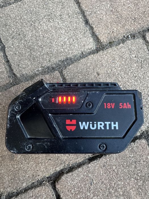 Акумулятор, вюрт, wurth, 18 вольт