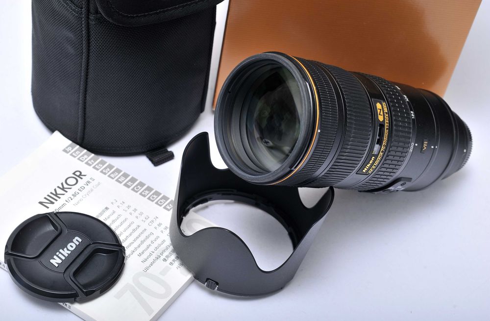 Nikon AFS 70-200 VR II f/2.8  Seminova