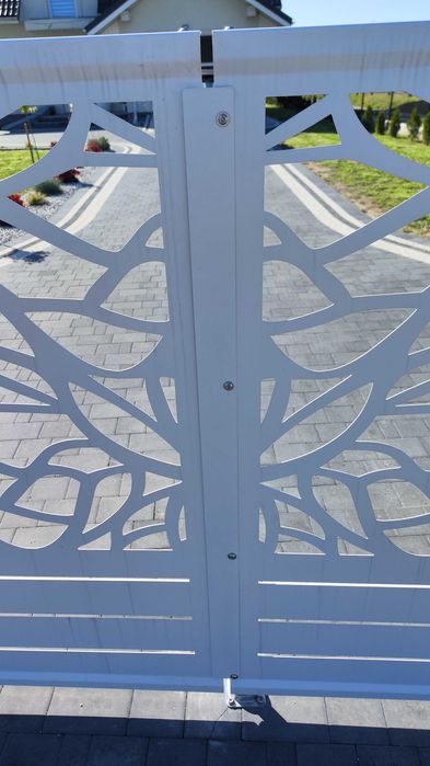 Ogrodzenie Ścianka zabudowa przepierzenie taras altanka WYPALANE LASER