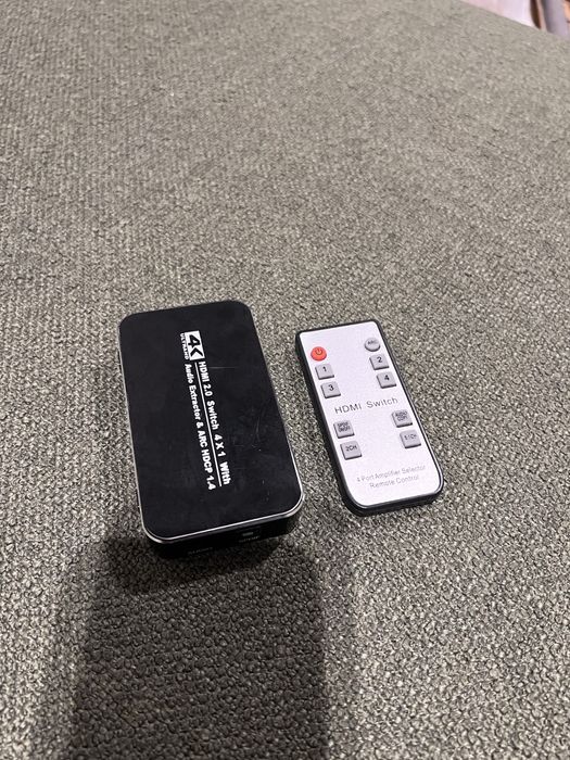 Hdmi 2.0 switch 4x1 z pilotem