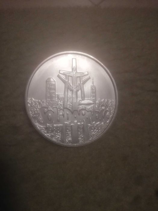 Piękna srebrna moneta