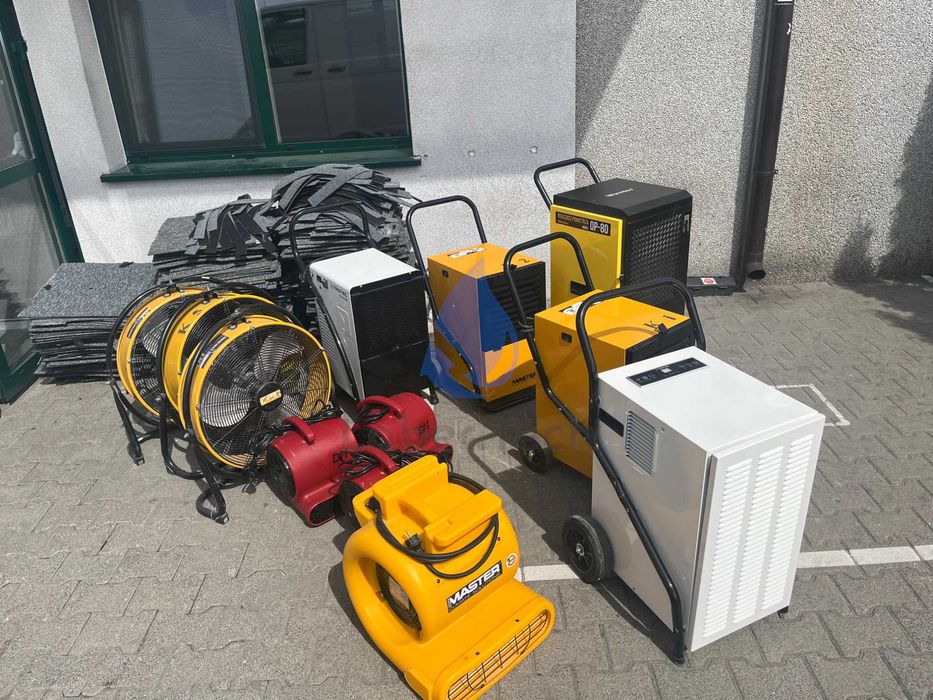 Wynajem osuszaczy | osuszanie mieszkań po zalaniu | Osuszanie budynków