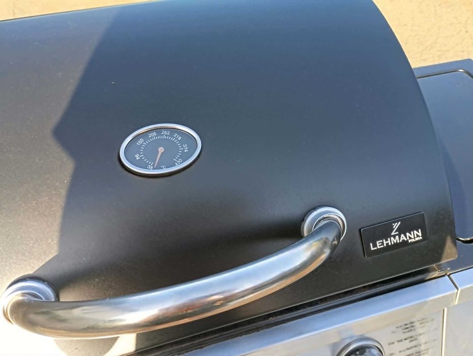 Grill gazowy LEHMANN z dodatkowym palnikiem