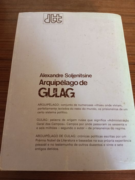 Alexandre Soljenitsin (Autor Prémio Nobel)-Arquipélago de Gulag 1.º v.