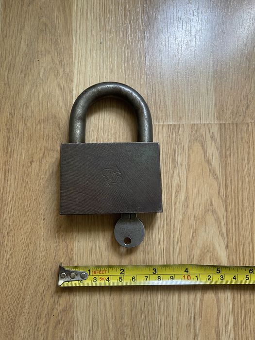 Замок навесной висячий повышенной надёжности. СССР.