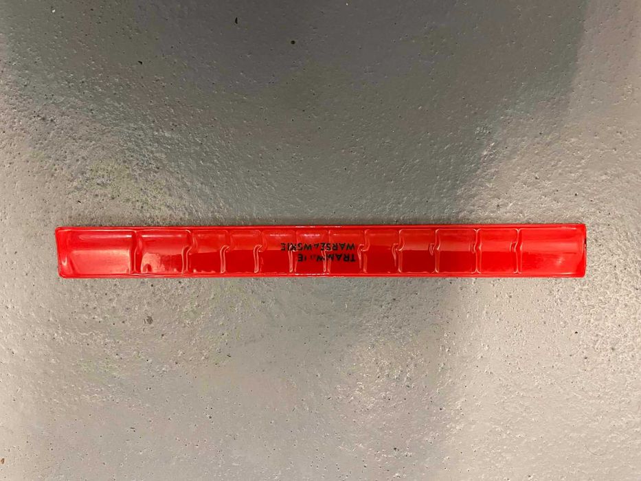 Odblask pasek - Tramwaje Warszawskie