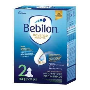 Bebilon 2. Opakowanie pojemnośći 1kg.  Cena 50zl. za cztuke
