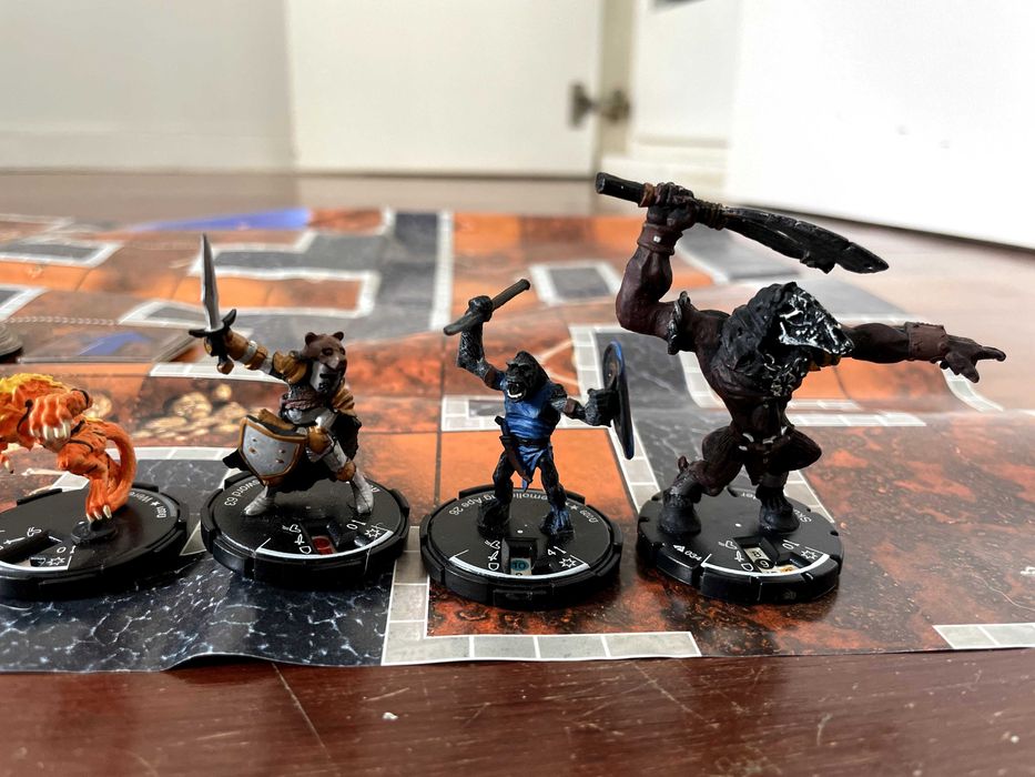 Magic Knight Dungeon Startet Set + 4 figuras