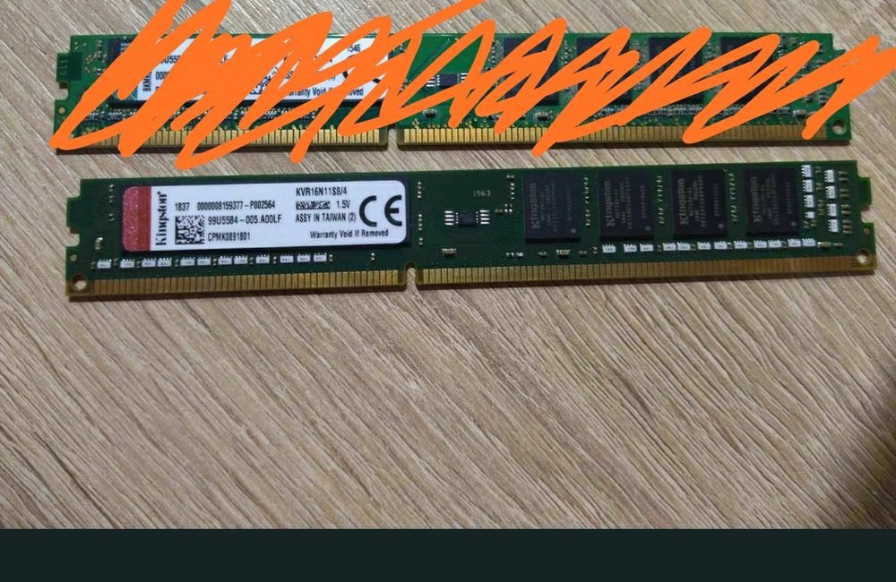 Оперативная память Kingston 4GB DDR3 1600MHz (KVR16N11S8/4)