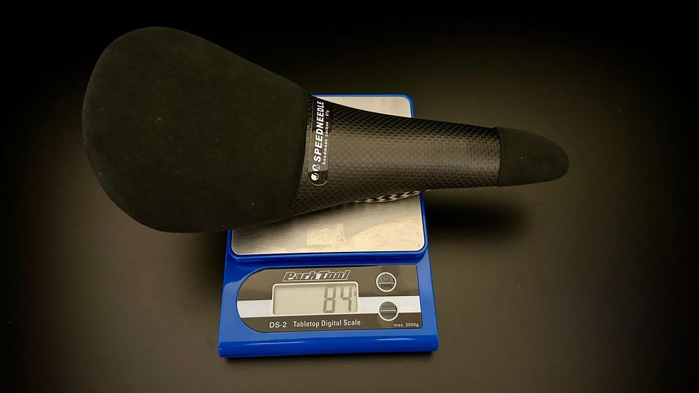 Сидіння карбонове Tune Speedneedle Alcantara Carbon Saddle - black