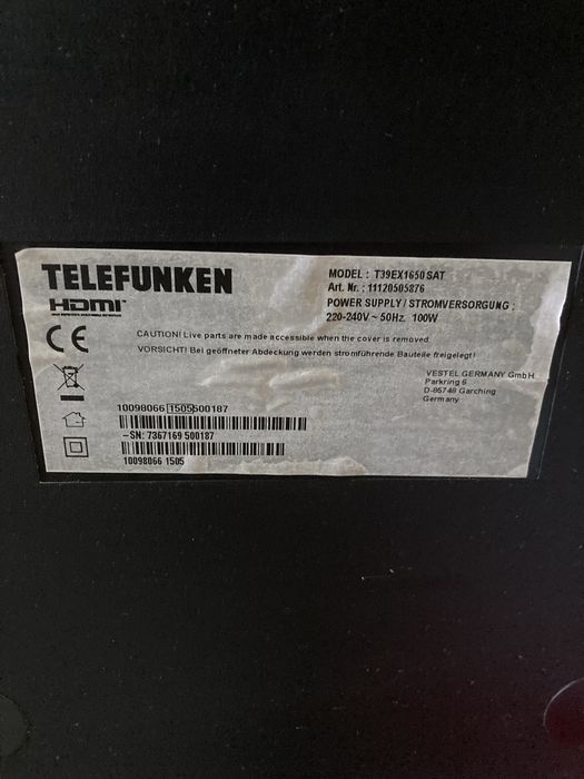 Telewizor telefunken 42 cale