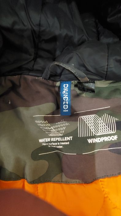 Kurtka moro H&M WINDPROOF