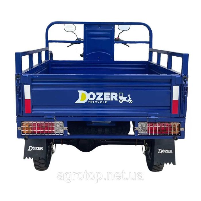 Трицикл  Бензиновий DOZER Model 200 вантажний с доставкою додому
