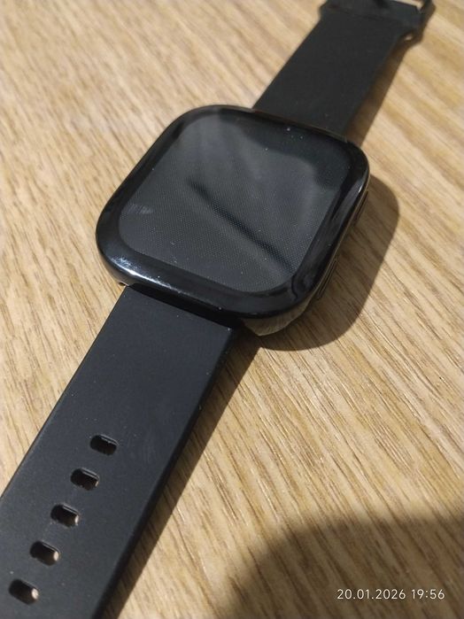 Etui Amazfit Bip 6 pełne silikonowe czarne