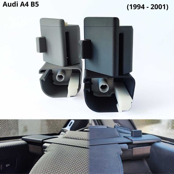 Kit Reparo Chapeleira Cobertura Mala VW Passat Golf Audi A4 A6 Megane