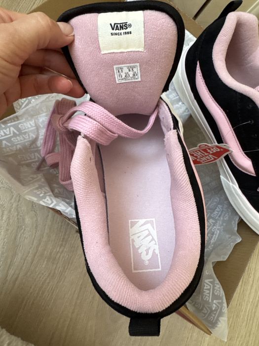 ФАВОРИТ! Vans KNU Skool Black Pink 40,5 (26 см)