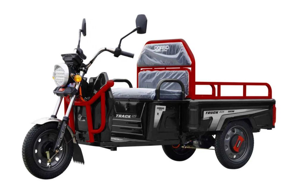 Вантажний електротрицикл Corso Truck One 5 місць 800W 60V/32Ah