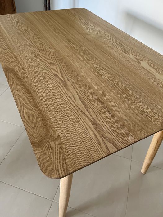 Mesa jantar madeira 120x75cm