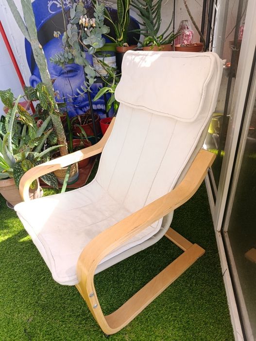 Cadeira poang criança ikea