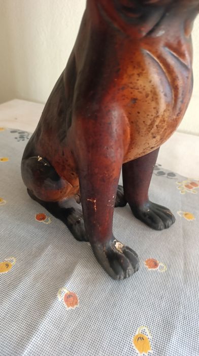 Cão decorativo cerâmica