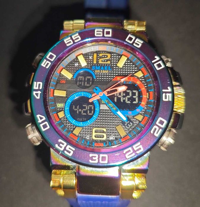 Часы наручные SMAEL PURPLEGOLD продам