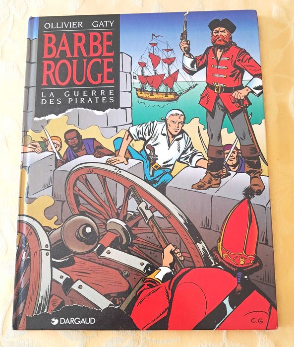 Livros BD - Série Barbe-Rouge (em francês)  - Só Vol. 31 - La Guerre des Pirates  DIFÍCIL ENCONTRAR