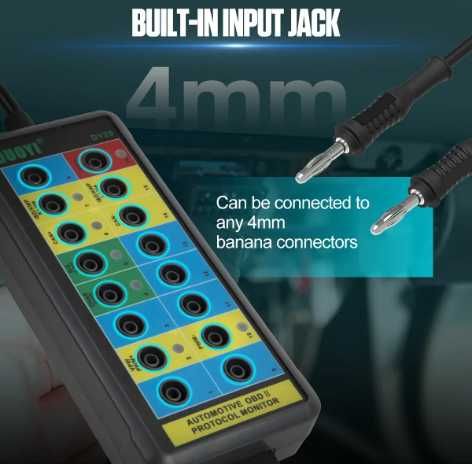 Комутаціонна колодка Автомобильный  Детектор Тестер Obd2 DUOYI DY29