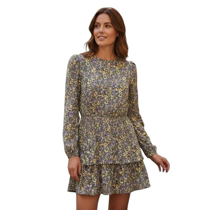 Zara сукня в квітковий принт  Плаття С-М розмір