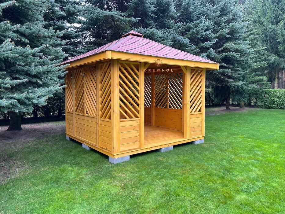 Altana ogrodowa, altanka, altany, wiaty, domek, pergola, drewutnia.