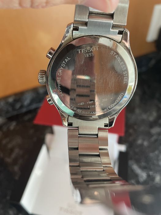 Relógio Tissot vidro safira