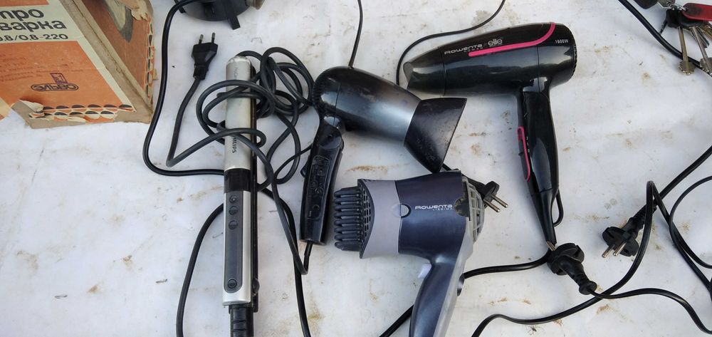 Фен щетка с насадками