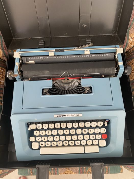 Olivetti Studio 46 Azul Impecável