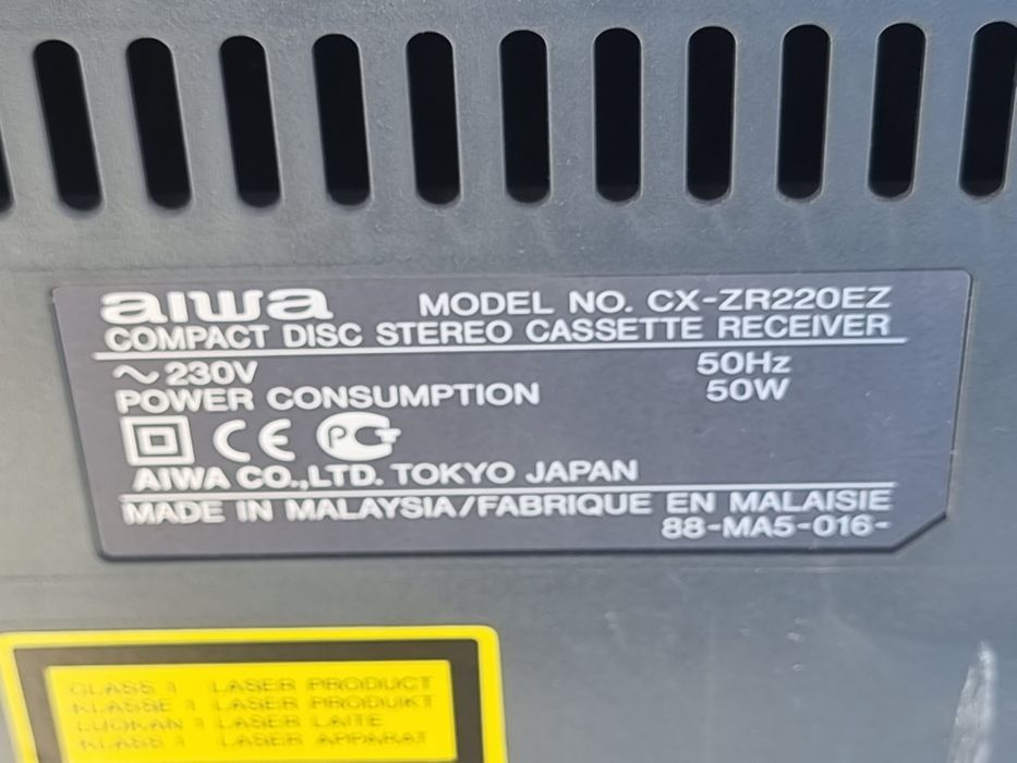 Sprzęt grający,wieze aiwa 130/50 W